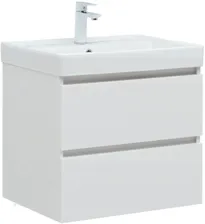 Тумба с раковиной Aquanet Вега 60 (2 ящика)