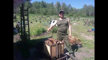 Мощный воскопресс.Обзор и работа.