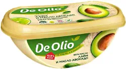 Вега-масло Слобода Крем на растит.маслах De olio лайм и масло авокадо EV 72,5% 220 гр., ПЭТ-0