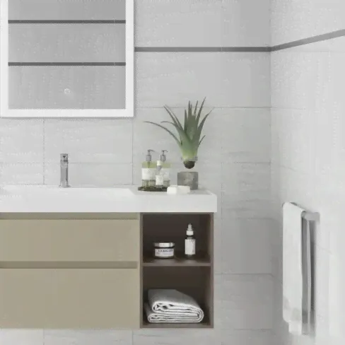 Плитка настенная Artens Вега 25x40 см 1.1 м² цвет белый глянцевый ARTENS-0