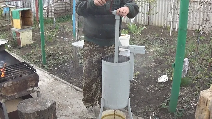 Сколько воска в мирве, испытание воскопресса