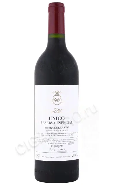 Vega Sicilia Unico 2010 Вино Вега Сицилия Унико 2010г 0.75л
