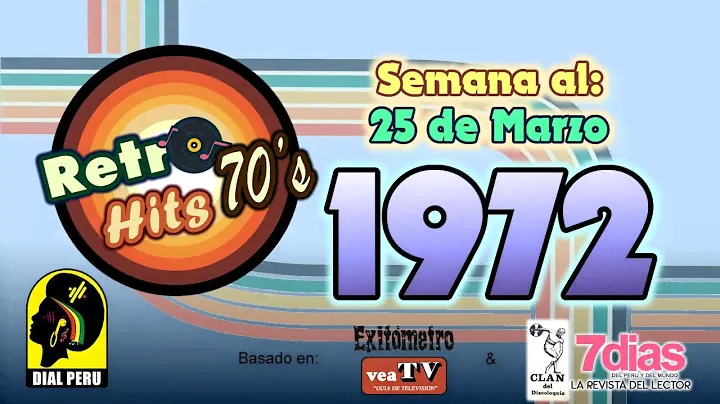 Retro Hits 545: Ranking Peru al 15/01/1972