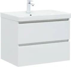 Тумба с раковиной Aquanet Вега 70 (2 ящика)