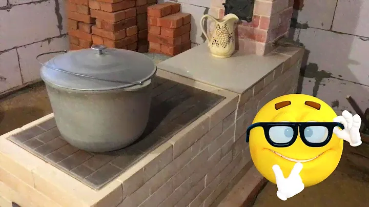 Как работает моя подовая печь-буржуйка из шамотного кирпича.