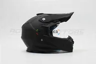 Шлем мото кроссовый VEGA (Вега) PD - 167 Solid (M) (черный матовый)