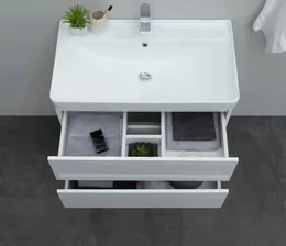 Тумба с раковиной Aquanet Вега 80 308336
