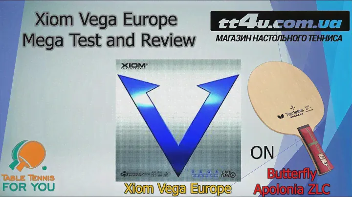 Xiom Vega Europe Mega Test and Review II Тест и обзор накладки Xiom Vega Euro