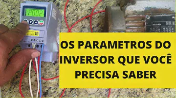Inversor de frequencia weg cfw 100   Avanço e retorno