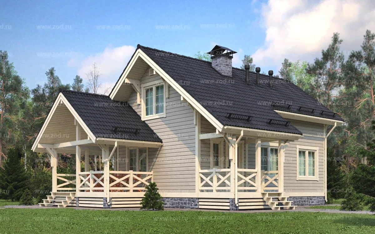 Вега 2 7.0 x 9.0 105,36 м²-0