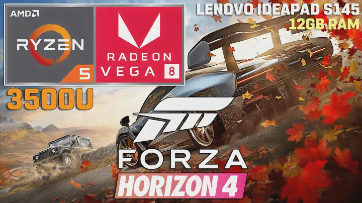 Forza Horizon 4 | Ryzen 5 3500U | VEGA 8 | 12GB RAM | 35W TDP [Lenovo Ideapad S145]